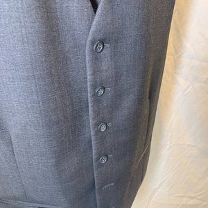 100% Men's Wool Dress Vest - Heather Great